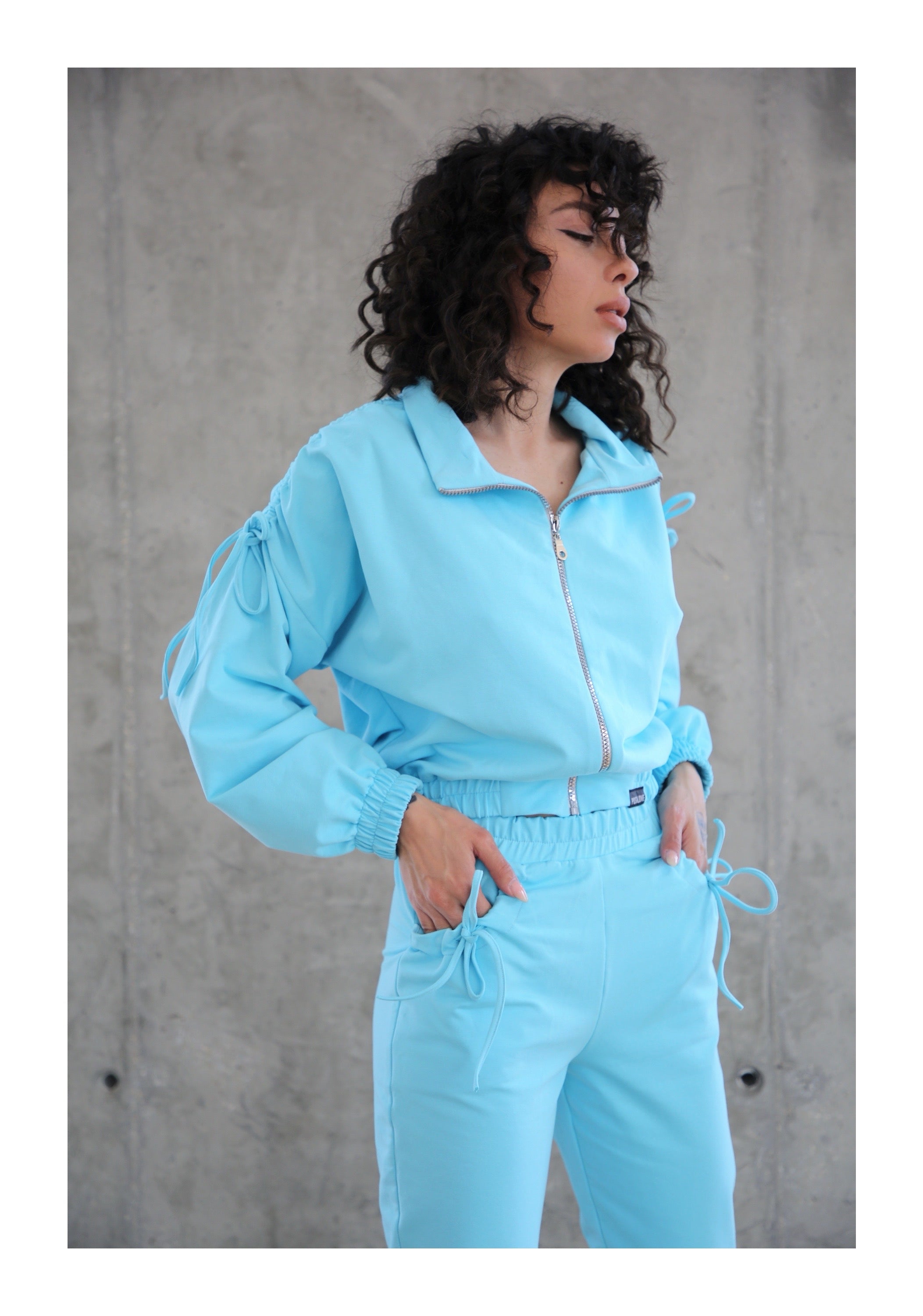 Trening Bumbac Nicoll Bleu