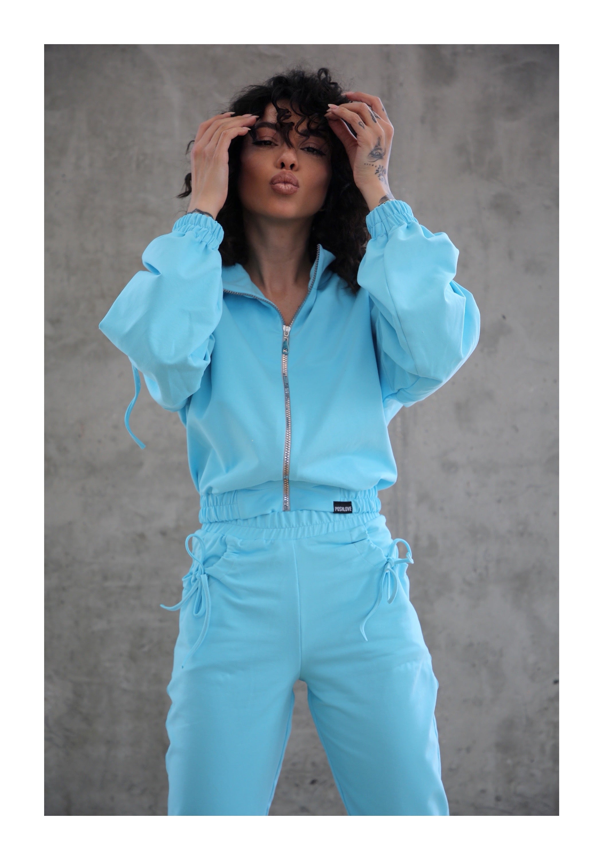Trening Bumbac Nicoll Bleu