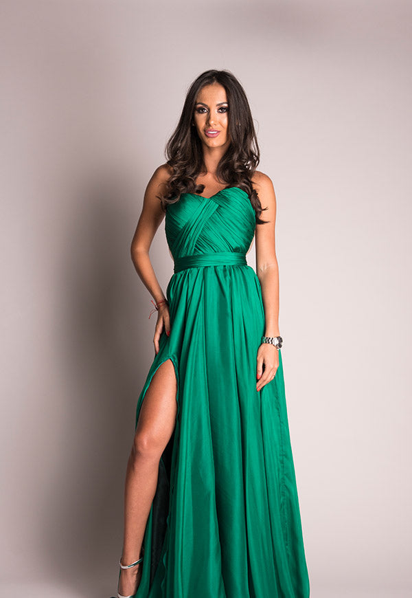 rochie-matase-naturala-smarald