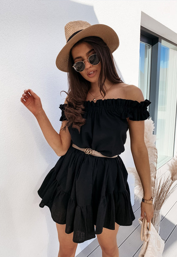 Rochie scurta Samantha negru